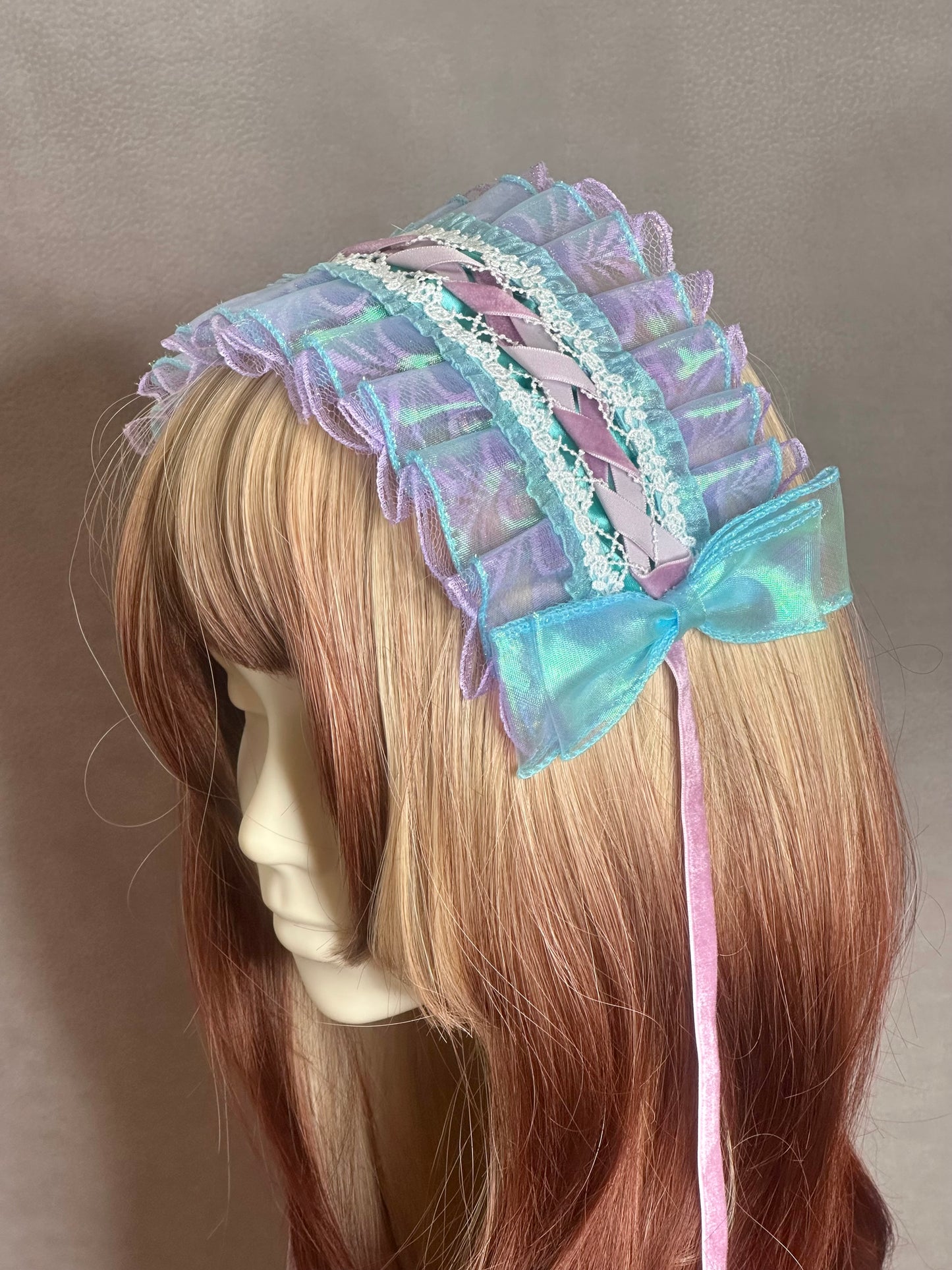 Iridescent Pastel Headdress