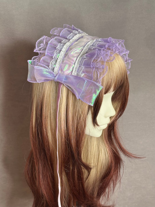 Iridescent Lilac Headdress