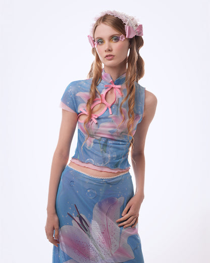 Lilium Mesh Top